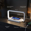 LED-Bordslampa med 10W Trådlös Laddning & Touchkontroll