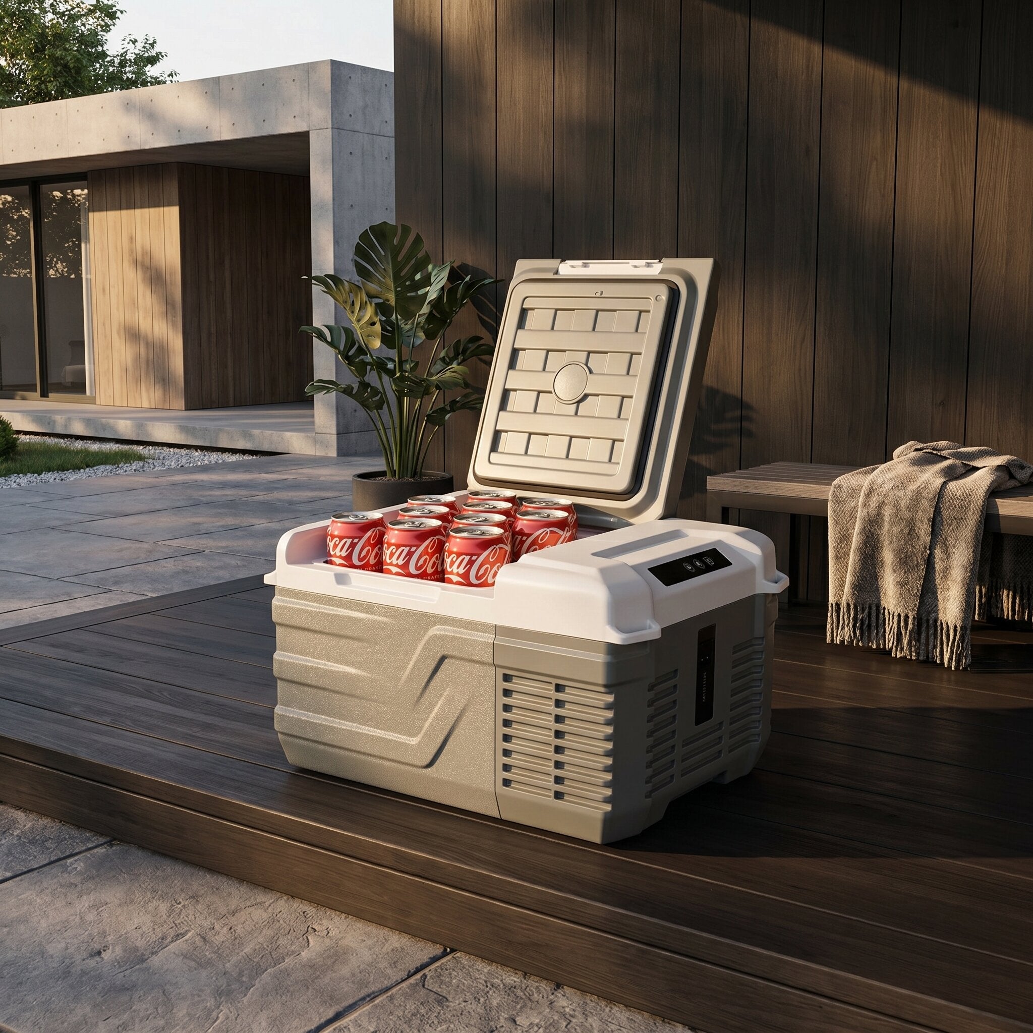 Portabel Kylbox 9L – För Bil, Camping & Resor